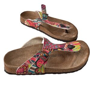 Birkenstock Women's Papillio Gizeh Thong Sandal Size 40/ US 9 Multicolored